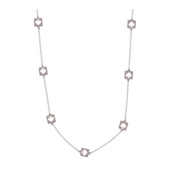 kate spade Jewelry - KATE SPADE • Silver Hole Punch Necklace